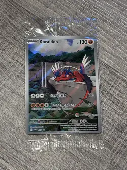 Koraidon 014 Sv: Scarlet & Violet Black Star Promo Cards Holo Sealed - Image 1