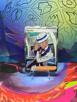 Pokemon Surging Sparks Cyrano 230/191 Ultra Rare Holo Card SV08 NM/M Condition - Image 2