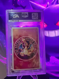 Squirtle PSA 10 Pokemon Red Playing Card #007 Ace of Hearts Poker Charizard - Image 2