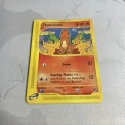 Charmander 98/165 Expedition Base Common Pokemon Card VLP - Image 1