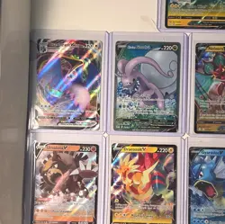 Pokemon v full art holo set 9 card lot english vmax goodra gyarados morpeko - Image 2