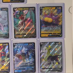 Pokemon v full art holo set 9 card lot english vmax goodra gyarados morpeko - Image 3