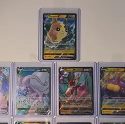 Pokemon v full art holo set 9 card lot english vmax goodra gyarados morpeko - Image 4