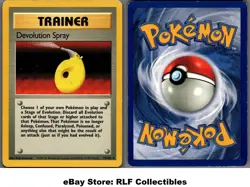 1999 Pokemon, Base Set, #72/102 Devolution Spray, Rare (b) - Image 1