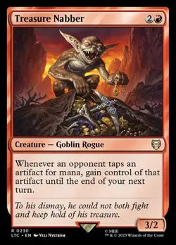 Treasure Nabber Light Play, English Magic the Gathering MTG Commander: The lord - Image 1