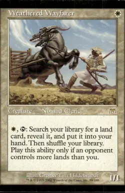 MTG Weathered Wayfarer 59 LP Magic The Gathering btc6 - Image 1