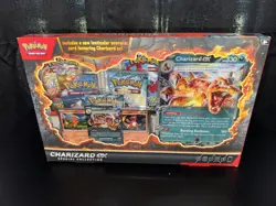 Pokemon TCG Charizard EX Special Collection Box in hand NEW SEALED - Image 1