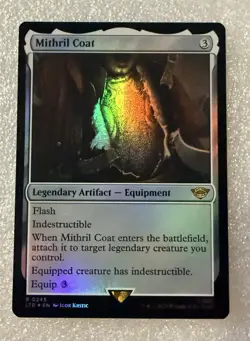 MTG Mithril Coat *FOIL* The Lord of the Rings 0245 Pack Fresh - Image 1