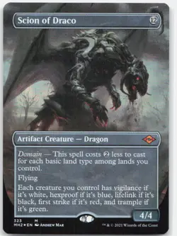 Scion of Draco (Borderless) *Foil* MH2 323 NM-LP - Image 1