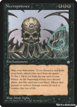 Necropotence [ICE - 42] - HP TCG MTG - Image 1