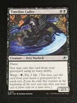 MTG Edge of Eternities Timeline Culler 0121 NM - Image 1