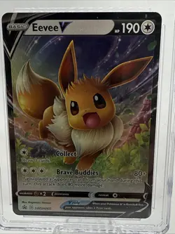 GEM MINT- 2020 POKEMON V POWERS TINS BLACK STAR PROMO EEVEE V SWSH065 CGC 10 - Image 2