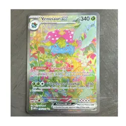Venusaur ex 198/165 SV 151 Special Illustration Rare Full Art Holo - Image 1
