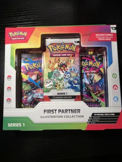 Pokemon TCG First Partner Illustration Collection Series 1 Box SEALED Pokemon - Image 1