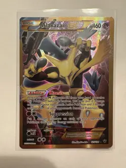 Pokemon|Alakazam EX|Fates Collide Secret Rare|125/124|Near Mint| - Image 1