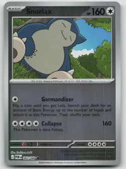 Snorlax 063/088 Common Perfect Order Pokemon Reverse Holo NM - Image 1