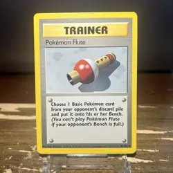 Pokemon Base Set 86/102 Pokemon Flute 1999 - Image 1