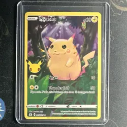 Pokemon TCG Celebrations Pikachu #005/025 Holo 25th Anniversary English 2021 - Image 1