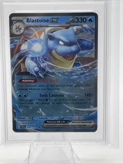Mint 2024 POKEMON SCR EN-STELLAR CROWN 030 BLASTOISE EX - PSA 9 - Image 2