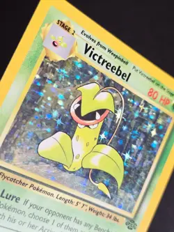 Pokemon Victreebel Jungle 14/64 Holo Unlimited Holo Rare - Image 3