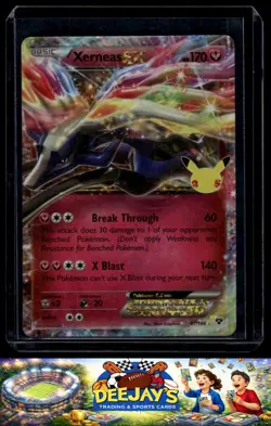 2021 Pokemon Celebrations: Classic Collection #97/146 Xerneas EX - Image 1