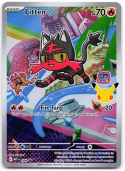 Litten 044 Holo ME: Mega Evolution Promo - Image 1