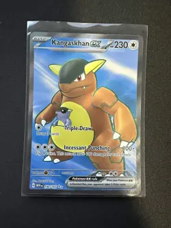 Pokemon TCG Kangaskhan ex 190/165 Sv: Scarlet & Violet 151 Full Art Ultra Rare - Image 1