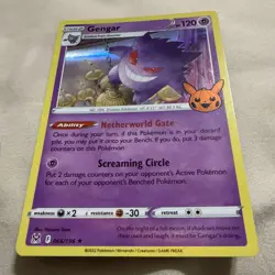 Pokemon TCG Gengar Play! Promo Stamp 066/196 Prize Pack Series - Image 2