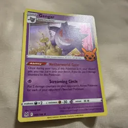 Pokemon TCG Gengar Play! Promo Stamp 066/196 Prize Pack Series - Image 3