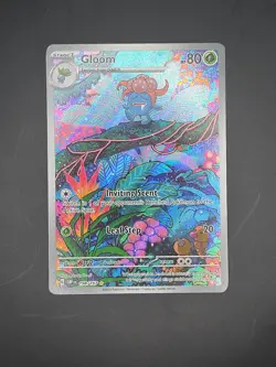 Pokemon TCG Gloom 198/197 Illustration Rare Holo SV03 Obsidian Flames - Image 1