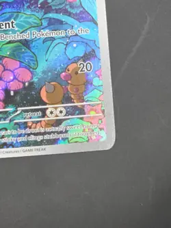 Pokemon TCG Gloom 198/197 Illustration Rare Holo SV03 Obsidian Flames - Image 4