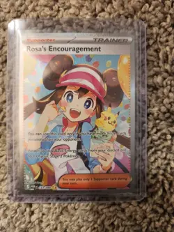 Rosa's Encouragement - 123/088 Holo ME03: Perfect Order Pokemon TCG NM - Image 1