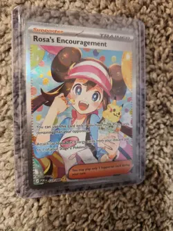 Rosa's Encouragement - 123/088 Holo ME03: Perfect Order Pokemon TCG NM - Image 2