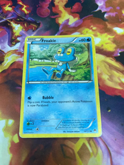 Froakie 38/122 Breakpoint Regular MP-Moderately Played Pokemon TCG - Image 1