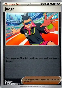 076/088 Judge Reverse Holo Pokemon TCG Perfect Order English NM - Image 1