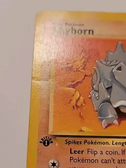 Pokemon TCG Rhyhorn 61/64 Jungle 1st Edition - Image 2