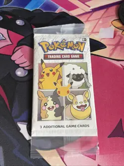 Pokemon TCG Celebrations 25th Anniversary General Mills Cereal Booster Pack - Image 1