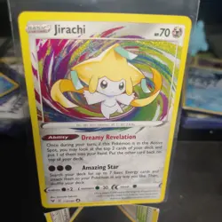 Jirachi 119/185 Amazing Rare Vivid Voltage Pokemon Holo Near Mint - Image 1