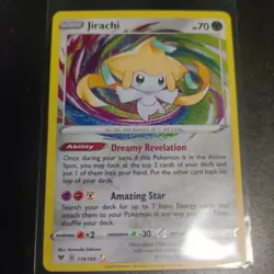 Jirachi 119/185 Amazing Rare Vivid Voltage Pokemon Holo Near Mint - Image 3