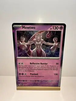 Mewtwo 150/165 Rare 151 Pokemon Near Mint - Image 1