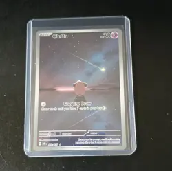 Pokemon TCG Cleffa 202/197 SV03: Obsidian Flames Illustration Rare Holo - Image 1