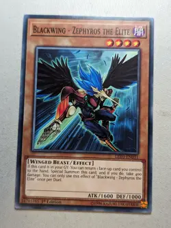 YGO LED3-EN031 Blackwing - Zephyros the Elite LED3-EN031 Yu-gi-oh - Image 1