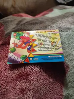 The Joy of Pokemon OR9 - Silver Foil - Pokemon Topps Series 3 Near Mint - Image 2