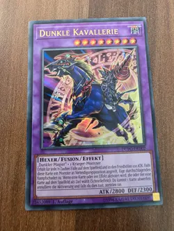 Yu-Gi-Oh! DUPO-DE002 Dunkle Kavallerie Ultra Rare 1st NM - Image 1