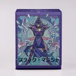 Yugioh TCG Dark Magician Purple 100 Card Deck Box with Ace Monster Display - Image 2