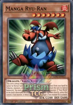 1st Ed Manga Ryu-Ran LDS1-EN053 Yugioh - Image 1
