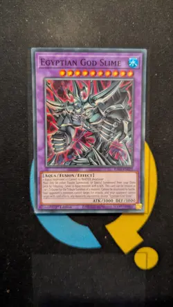 RA01-EN029 Egyptian God Slime Super Rare 1st Edition YuGiOh Card - Image 1