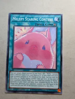 Melffy Staring Contest MP23-EN141 YuGiOh TCG Card - Image 1