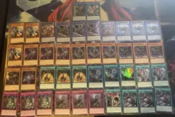 Yugioh Vendread Zombie Deck W/ Extra Deck + Bonus - Image 1