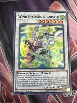 Wind Pegasus @Ignister IGAS-EN042 Super Rare 1st Edition NM Yugioh - Image 1